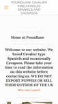 Mobile Screenshot of cavalierpoos.com